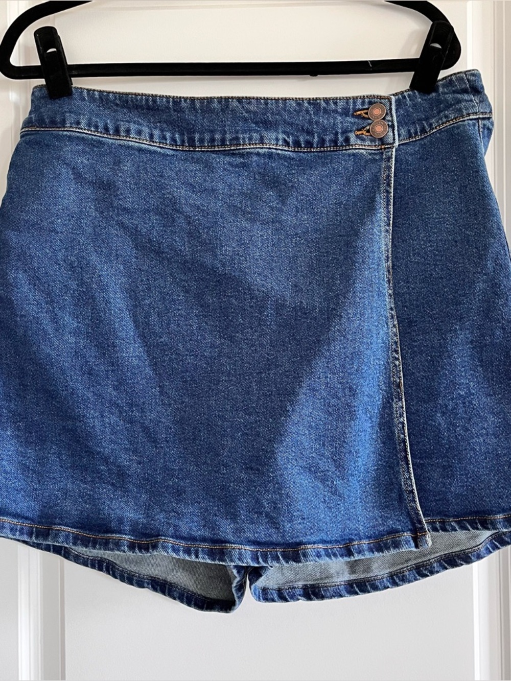 Ava & Viv Plus Size Denim Skort